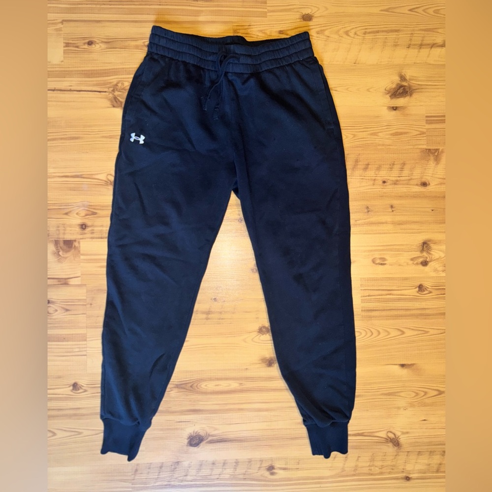 Under Armour Jogging Style Sweatpants- Black